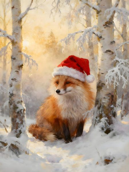 Noël sous les bouleaux - Renard par Trinkets NL ✪ Design Studio