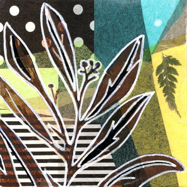 künstlerischer Hintergrund Collage von Ariadna de Raadt-Goldberg