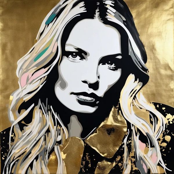 Gold Edition - Take me - Pop Art - Felix von Altersheim - Cooperation Team W 32 by Team W 32 Gallery