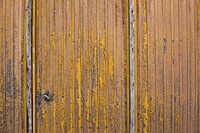 Vervallen gevel in Algarve.