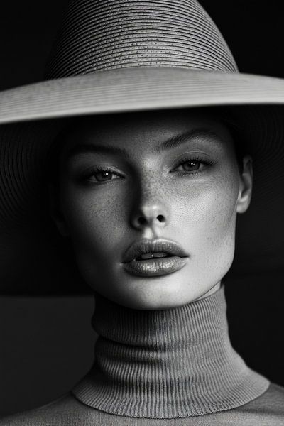 Femme élégante au style moderne par Poster Art Shop