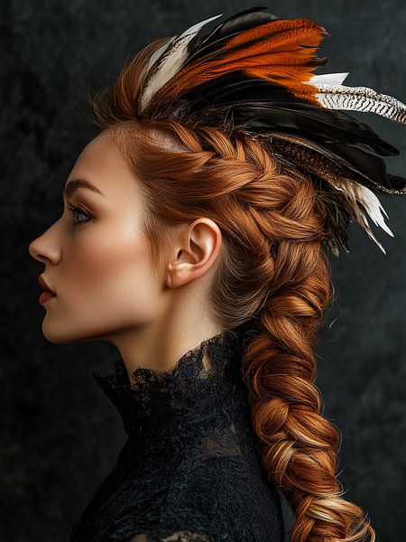 Zopf und Federn von haroulita