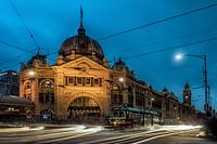 Flinders Station Strömungstrog Zeit