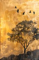 Gouden zonsondergang