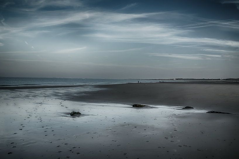 Strand Zeeland nach Sonnenuntergang von Bianca Boogerd