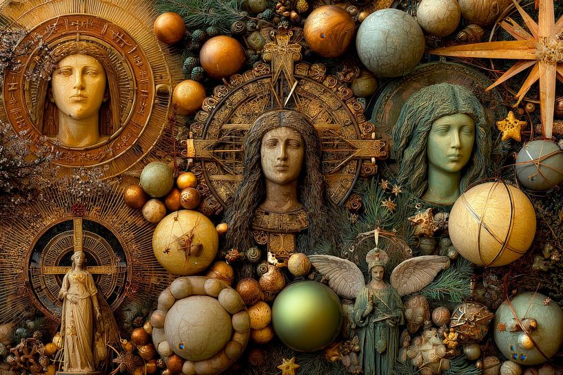 Weihnachtskugeln und -schmuck 5 von Rein Bijlsma Art