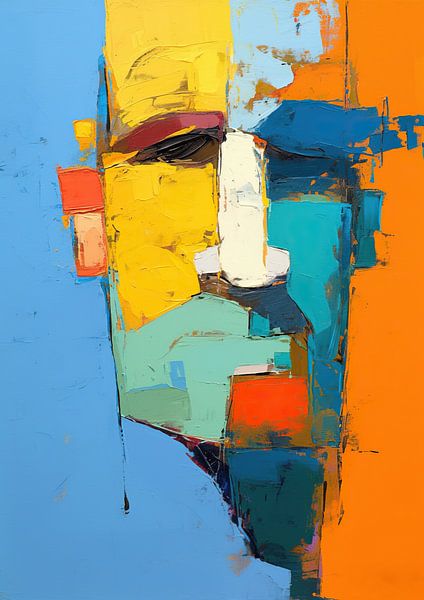 Abstract Face by ARTEO Paintings