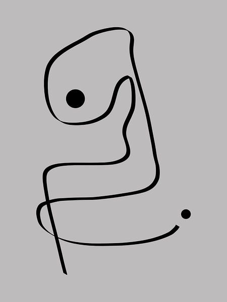 Minimalistische Linien #4 von Imaginative