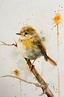 Aquarell Vogel
