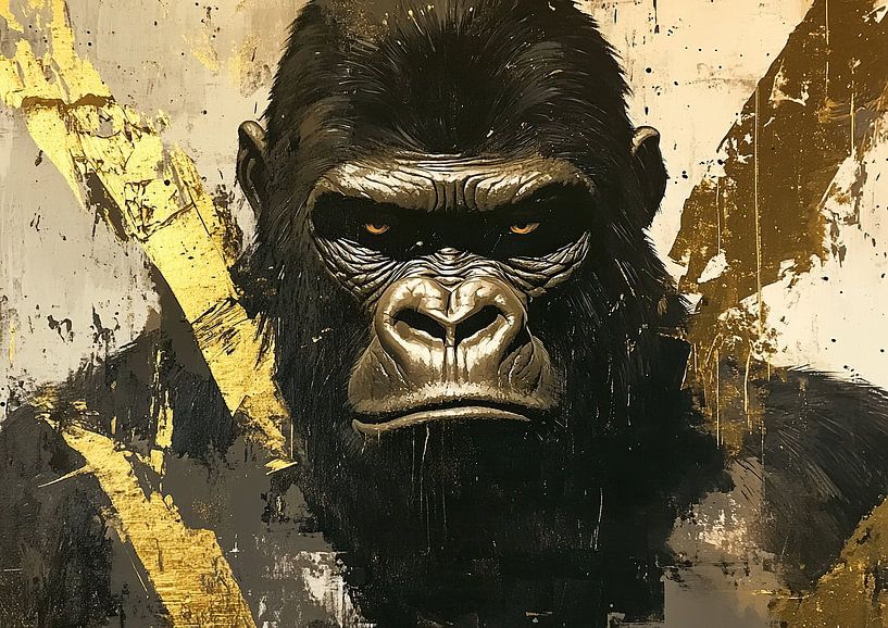 Gorilla by OMG Art