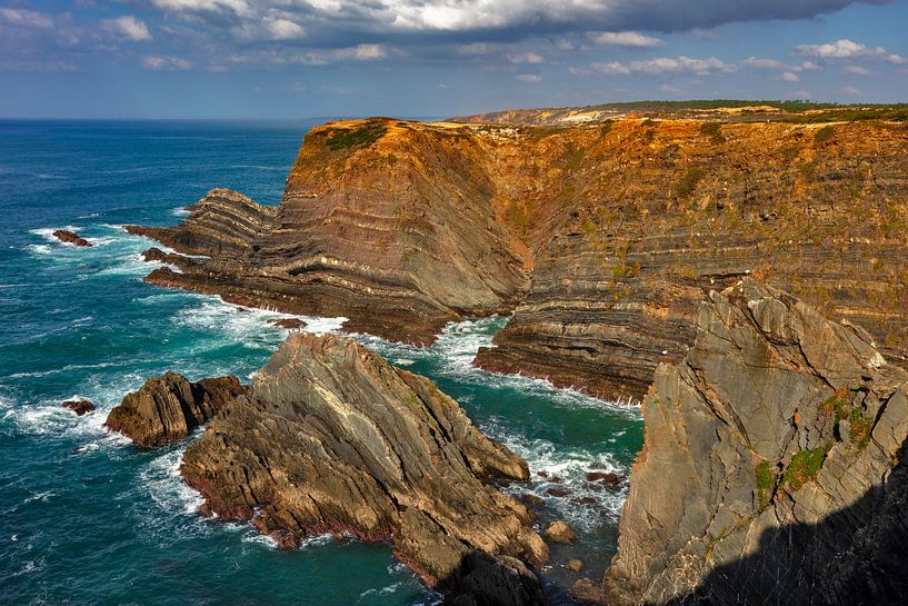 Falaises à Capo Sardao par Jürgen Wiesler