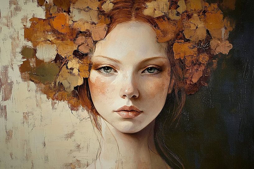 Muse d'automne par Art Merveilleux