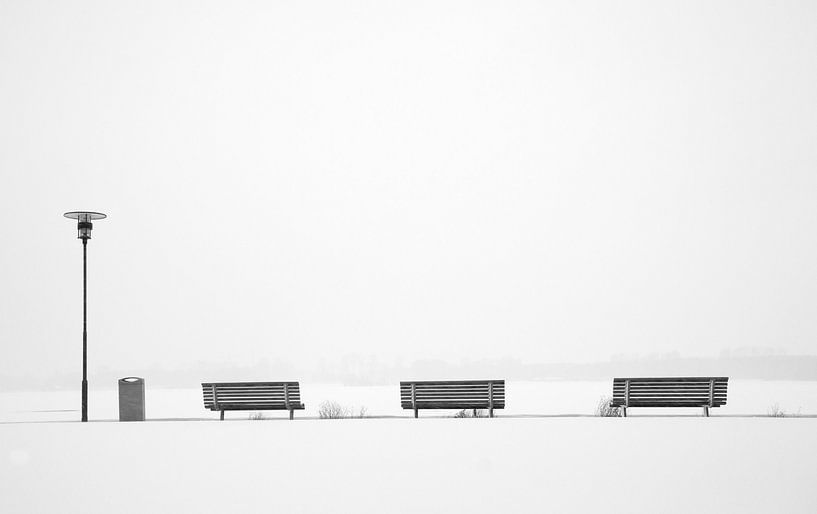 L'hiver à Rotterdam par Ton van Buuren