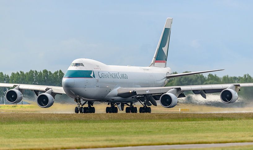 Boeing 747-400 cargo de Cathay Pacific Cargo. par Jaap van den Berg