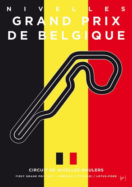 1972 Nivelles par Chungkong Art