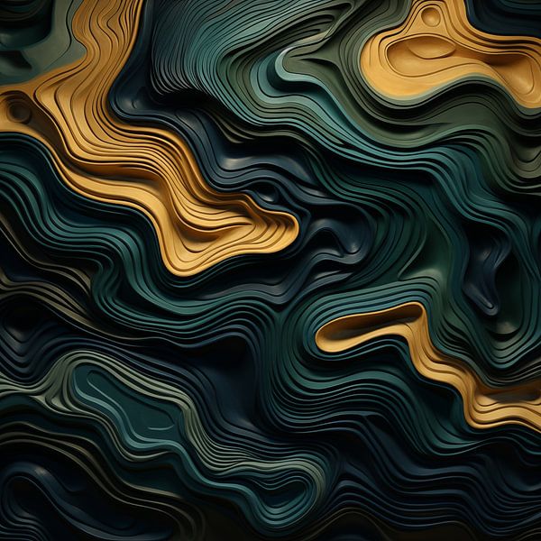 Layered Motion by Color Square