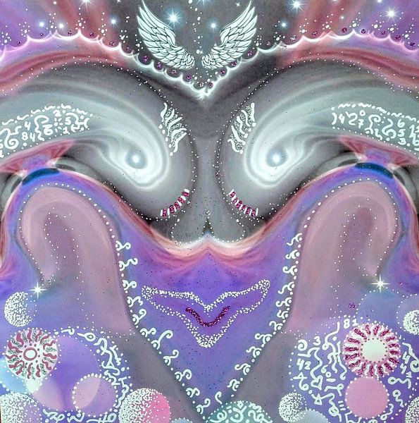 Dragon féminin en l'honneur du divin féminin par Nina IoKa