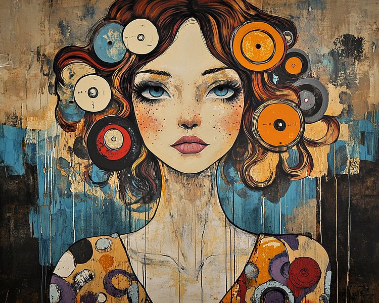 Melodies of the Past Canvas by Eye catching paintings