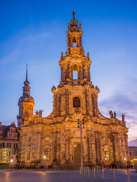 Dresden - Dresdner Hofkirche von t.ART