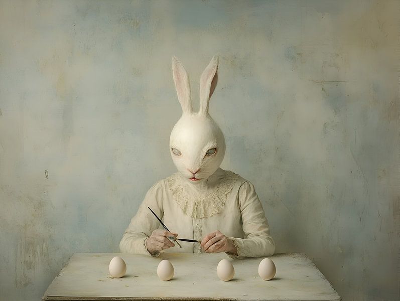 Gruseliger Osterhase von Heike Hultsch