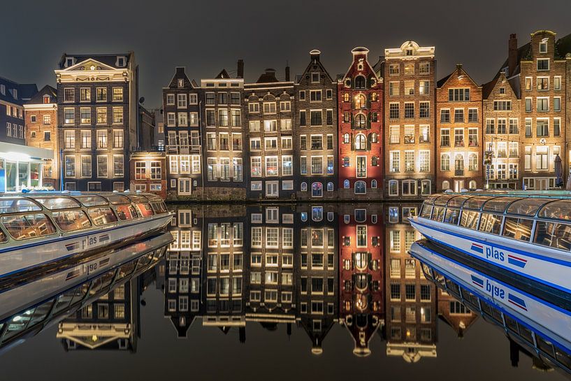 Amsterdam - Old Warehouses - Damrak by Frank Smit Fotografie