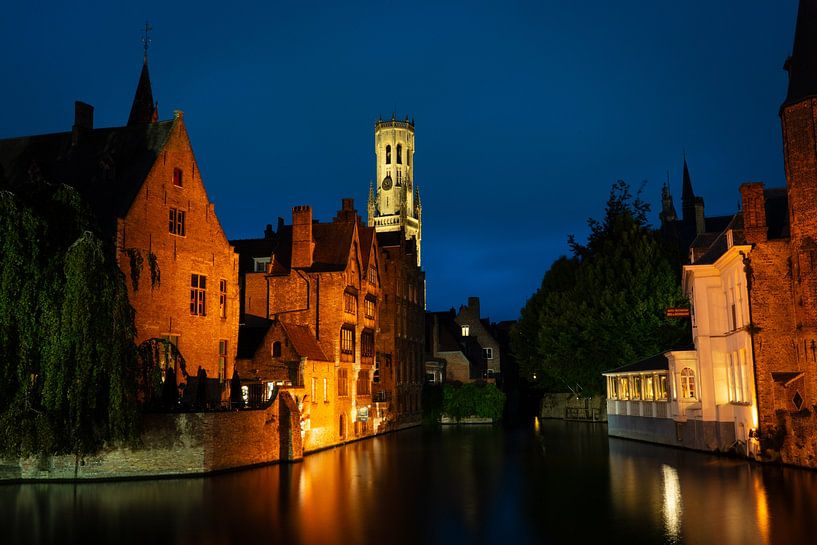 Bruges by night by Jeroen Berendse