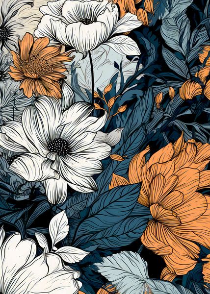 Motif de prairie 46 #nature par JBJart Justyna Jaszke