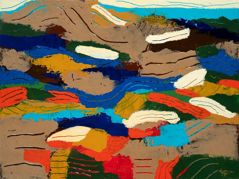 Les couches de la Terre par ART Eva Maria