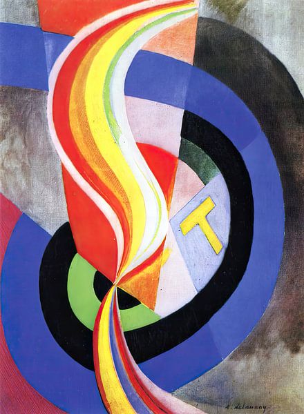 Propeller von Robert Delaunay van Peter Balan