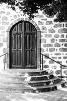 Türkirche auf Teneriffa | Schwarz-Weiß-Fotodruck | Kanarische Inseln Reisefotografie