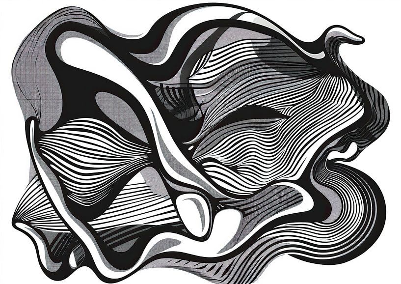 Modern Lines by ARTEO Paintings