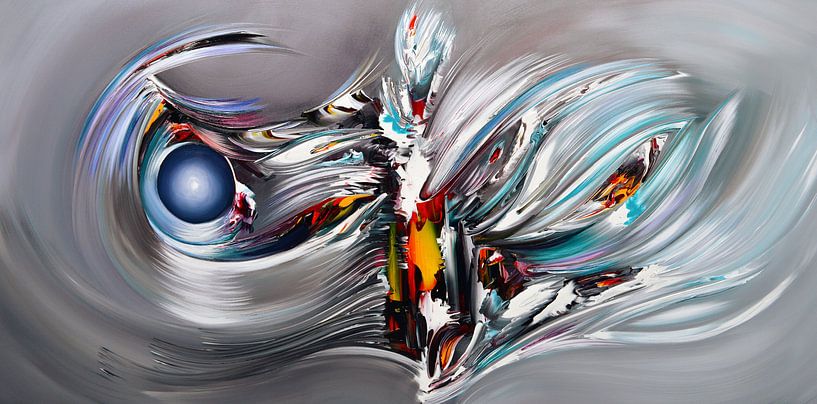 Vision abstraite par Gena Theheartofart