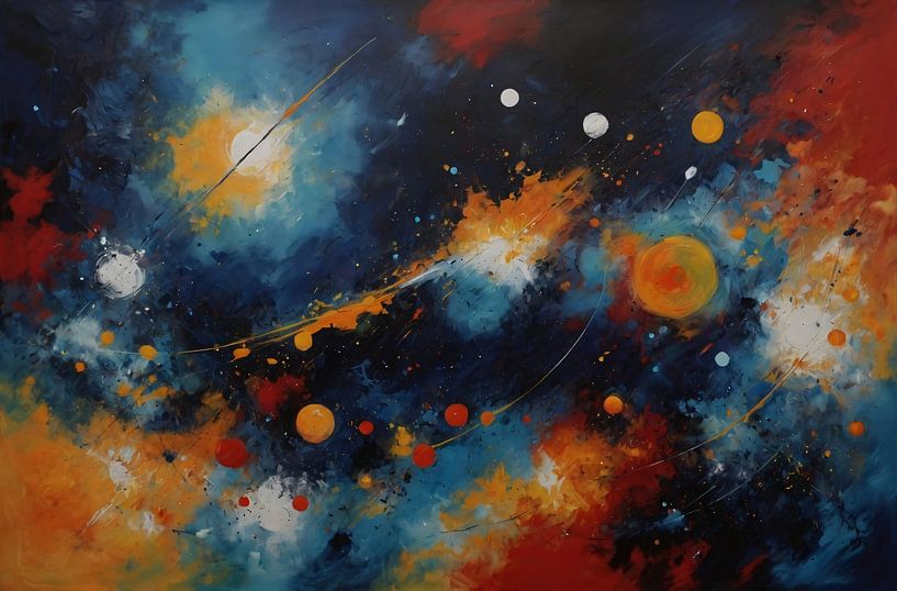 Danse des couleurs dans la lumière cosmique par Art & Soul Creations