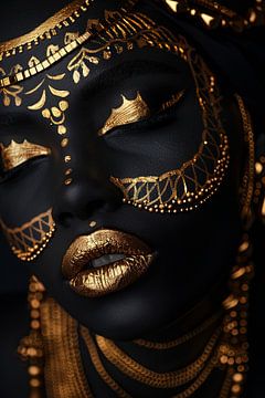 Golden Goddess by Poster Art Shop