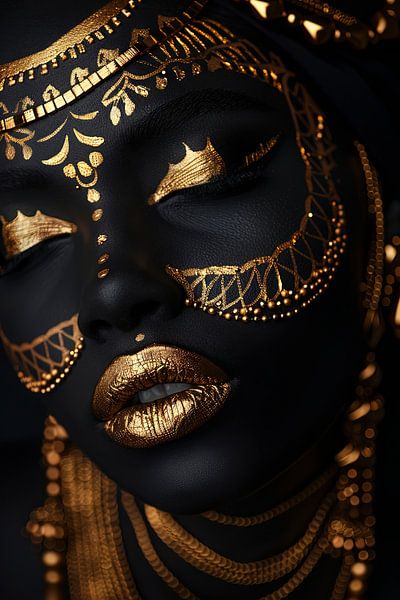 Golden Goddess by Poster Art Shop