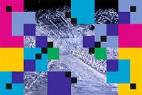 Die klirrende Kälte in Farbe eingefangen.