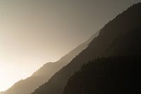 The sun breaks through after a heavy downpour in Austria!