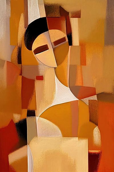 Abstract woman by Bert Nijholt