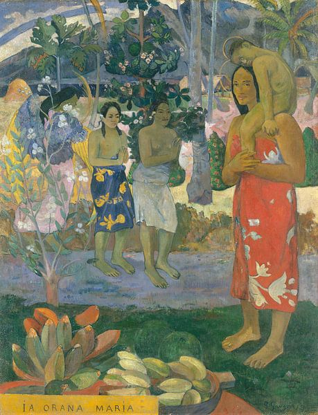 Ia Orana Maria (Ave Maria), Paul Gauguin von Meisterhafte Meister