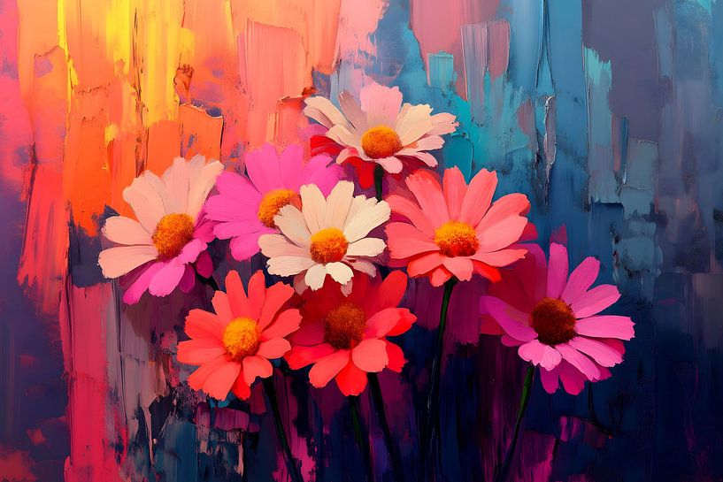 Fou de marguerites par Harry Hadders Design