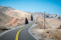 Straße durch die Wüste