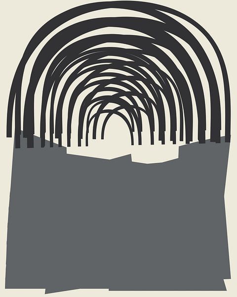 Arc-en-ciel d'été neutre par Mad Dog Art