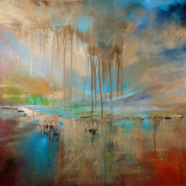 Golden rain by Annette Schmucker