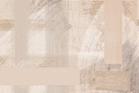 Abstrakte Malerei Erdtöne