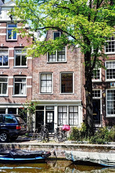 Nummer 2 Egelantiersgracht 54 Huis Color Artistic by Hendrik-Jan Kornelis