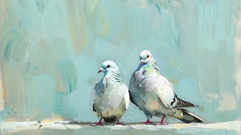 Zonlicht op de Veren van ByNoukk