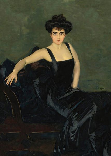 Porträt von Frau Esperanza Conill De Zanetti, Joaquín Sorolla von Meisterhafte Meister