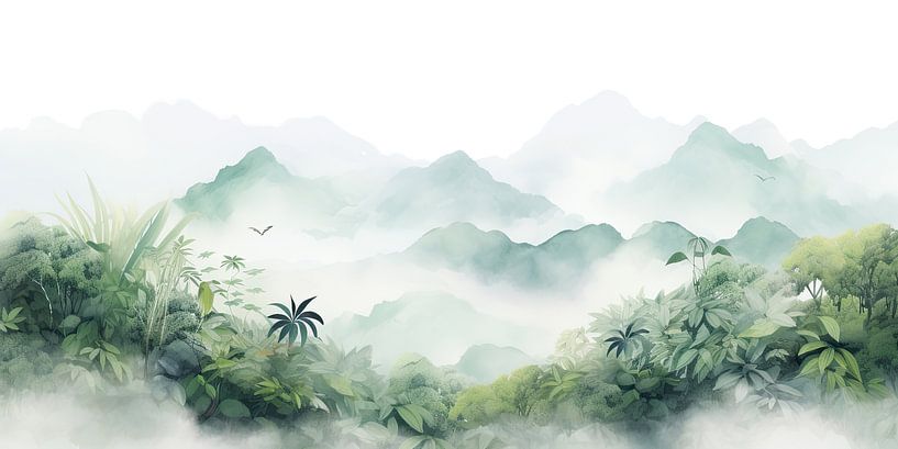 Tropisches Poster von Bert Nijholt