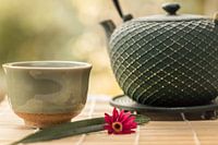 Teekanne mit Teetasse