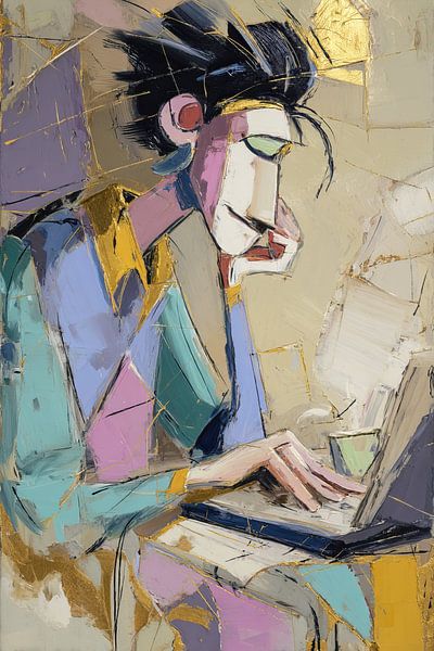 Techie-Vibes von ARTEO Gemälde